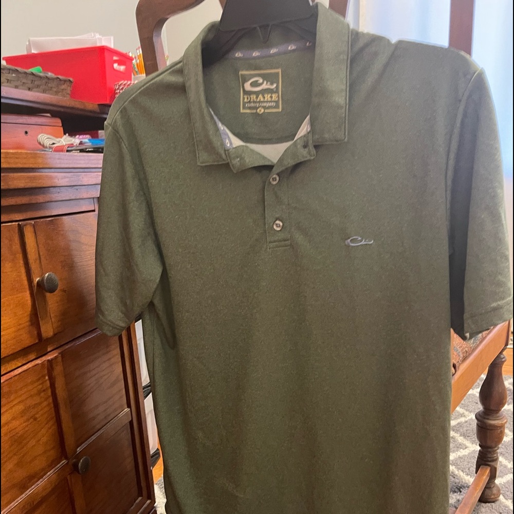 drake mens medium polo